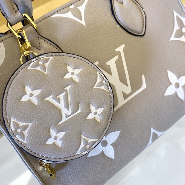 ルイヴィトンバッグ角部分ディテール